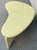Mid 20th Century Modernist Lacquered Kidney Shaped Ivory Coffee Table For Sale - Image 4 of 10