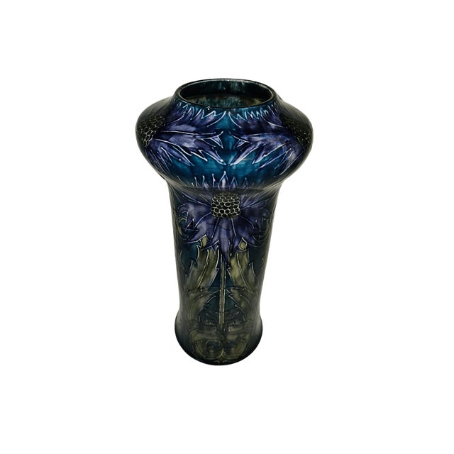 Art Nouveau Thistle Vase by George Cartlidge for Hancock and Sons For Sale - Image 6 of 6