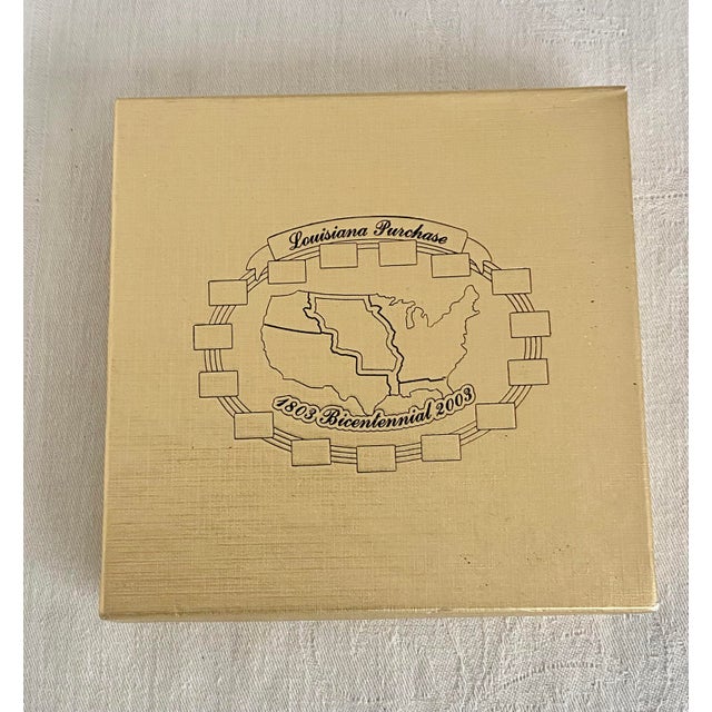 Vintage 2003 Louisiana Purchase Bicentennial Commemorative Ornament For Sale - Image 12 of 15
