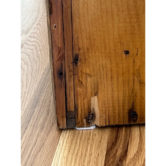 Farmhouse Antique Pine Kitchen Cupboard Pantry Bar Cabinet For Sale In Buffalo - Image 6 of 8