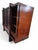 Vintage Modern Mahogany Media Console With Sliding Woven Doors by South Cone For Sale In Chicago - Image 6 of 8