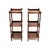 A wonderful pair of antique three tier side tables. They are in the Georgian style, they were made in England and date...