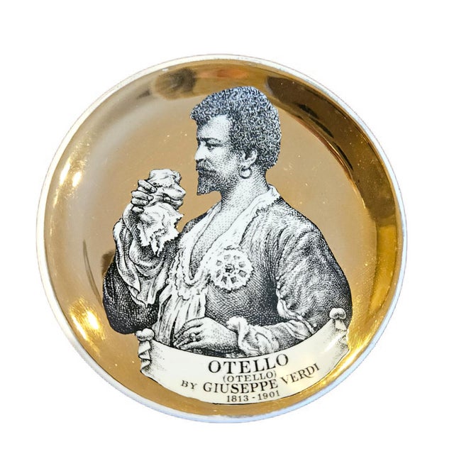 Piero Fornasetti Set of Coasters of Opera Characters-Melodrama! For Sale In Philadelphia - Image 6 of 13