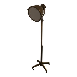 Visual Comfort Country Industrial Stage Floor Light For Sale