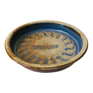Studio Pottery Quiche Dish For Sale
