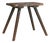 Industrial French Wooden Painters Stool, 1930s For Sale