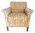 Excellent Condition Bernhardt Upholstered Accent Chair in Donghia “Au Marche” Fabric For Sale