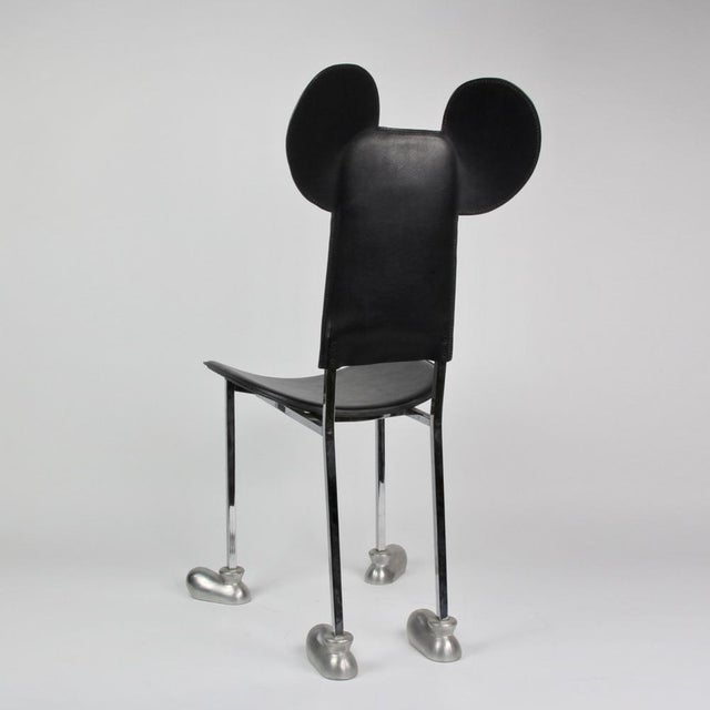 Postmodern Mickey Mouse Chair by Javier Mariscal for Akaba, Spain, 1980s For Sale - Image 3 of 6
