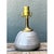 Vintage Studio Pottery and Brass Lamp For Sale - Image 4 of 12