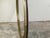 Metal Midcentury Brass Circular Mirror with Stepped Frame and Beveled Edge For Sale - Image 7 of 7
