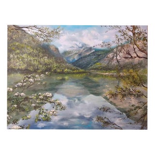 Elena Mardashova, Eden, 2010s, Oil Painting on Canvas For Sale
