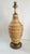 Wood Lamp Seagrass Wicker Rattan & Shade - Rewired For Sale - Image 7 of 11