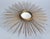 Metal Set of 2 Chaty Vallauris Style Accent Mirrors Sunburst Design Gold Finish Mid-Century Modern For Sale - Image 7 of 12