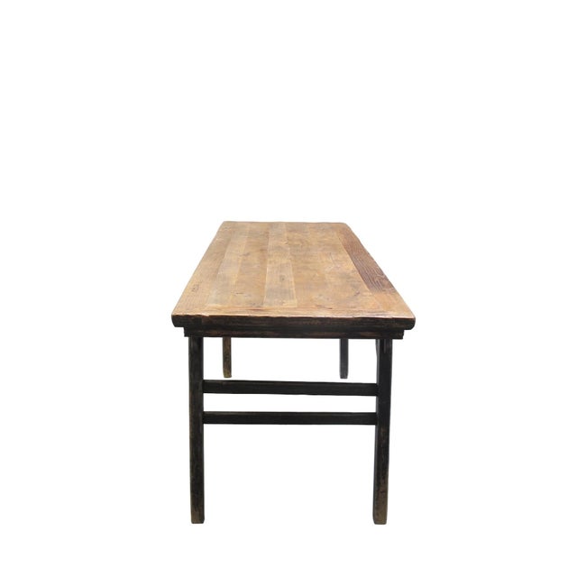 86" Long Antique Chinese Painting Table For Sale In Greensboro - Image 6 of 14
