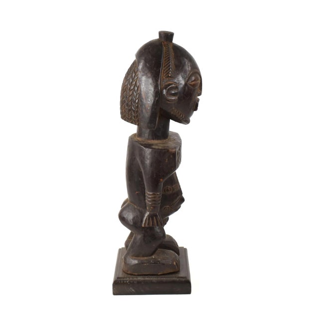 Early 20th Century Buyu (Boyo) Male Figure on Custom Base For Sale - Image 4 of 7