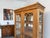Farmhouse Rustic Display Cabinet For Sale - Image 6 of 11