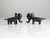 Pair of "Elephant" sculptures designed by Walter Bosse, circa 1960. Made in Austria from solid bronze, they feature a...