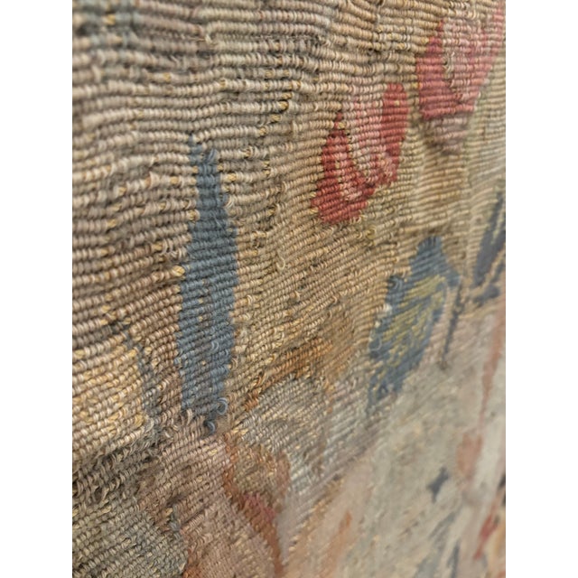 Antique Large Scale French Napoleon III Aubusson Tapestry For Sale - Image 10 of 12