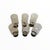 Rosenthal Variation Smoke Pilsner Beer Glasses – Set of 6 Mid-Century Made in Germany c. 1960s. Each Approximately 6 1/2"...