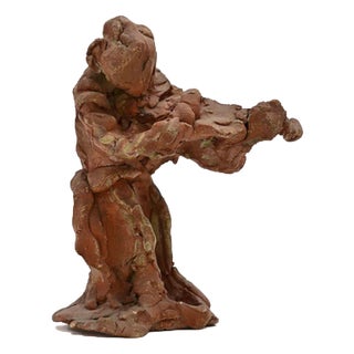 Sirio Pellegrini, The Virtuoso, 1960s, Terracotta For Sale
