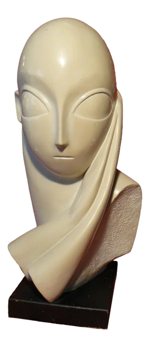 Mid 20th Century Plaster Sculpture
