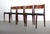 Wood 1960s Cado "PIA' Danish Modern Dining Chairs in Black - Set of 4 For Sale - Image 7 of 7