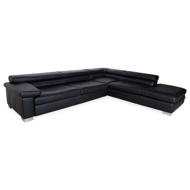 Modern Courage Leather Corner Sofa by Ewald Schillig For Sale - Image 3 of 16