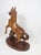 Mid-Century Hand-Carved Wooden Rearing Stallion on Natural Base – 17.5"h For Sale In Austin - Image 6 of 18