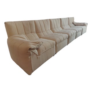 Baia Mode Modular Sofa by Antonio Citterio and Paolo Nava for B&B Italia, 1970s, Set of 5 For Sale