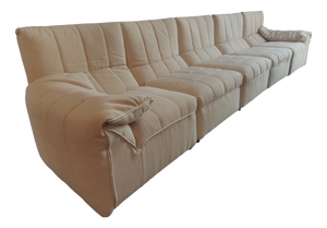 Baia Mode Modular Sofa by Antonio Citterio and Paolo Nava for B&B Italia, 1970s, Set of 5