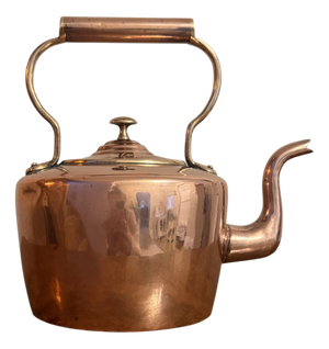 Small Antique George III Copper Kettle, 1800