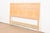 Mid-Century Modern Henredon Style Mid-Century Modern Campaign White Oak and Burl Wood Queen Size Headboard, Circa 1970s For Sale - Image 3 of 7