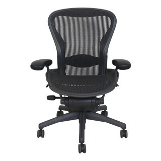 Black Aaron Office Chair by Herman Miller For Sale