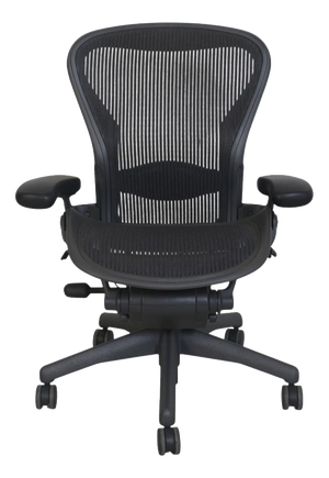 Black Aaron Office Chair by Herman Miller