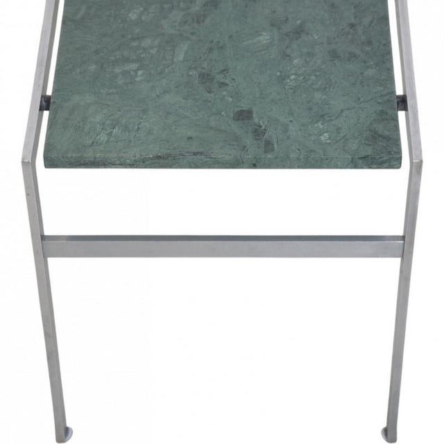 Side Table in Green Marble from Fabricius and Kastholm, 1960s For Sale - Image 12 of 16