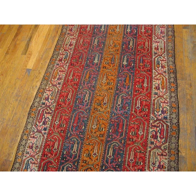 Antique Persian Hamadan Rug For Sale - Image 4 of 6