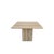 Italian Coffee or Side Table in Travertine, 1980s For Sale