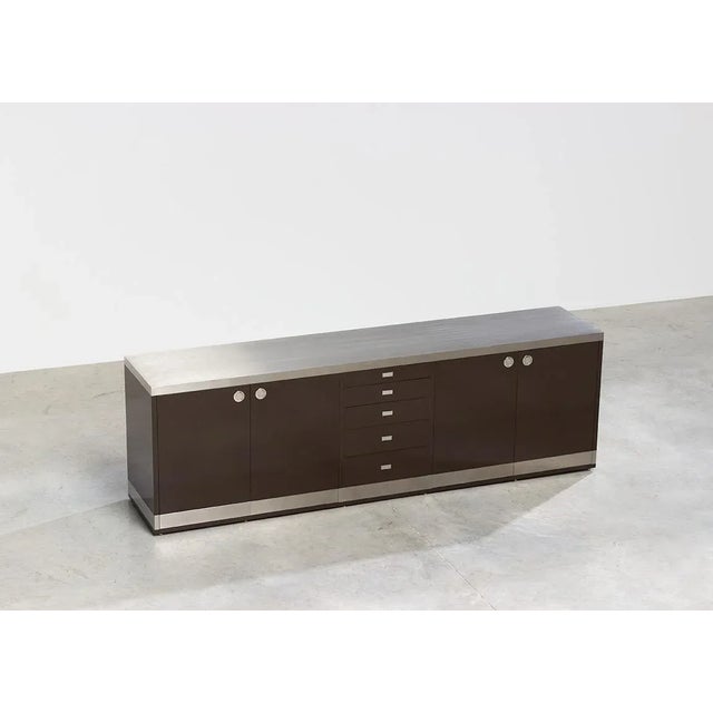 Large Modernist Sideboard, 1970s For Sale - Image 7 of 11