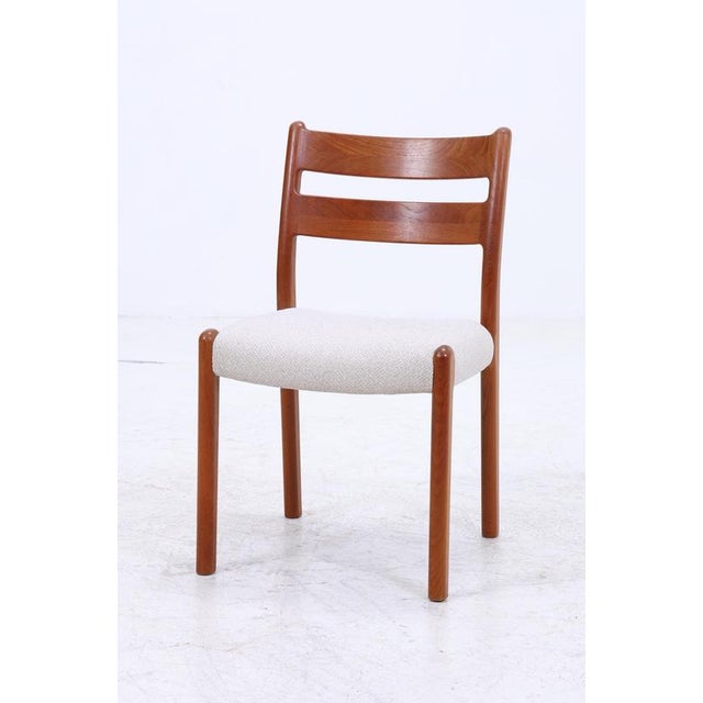 Mid-Century Danish Teak Chairs from EMC Møbler, Set of 4 For Sale - Image 6 of 14