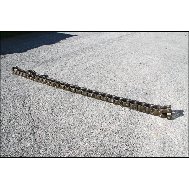 Vintage Industrial Roller Coaster Chain from Hershey Park Chairish