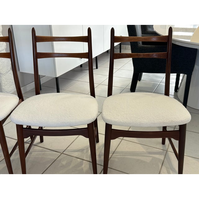 Teak Chairs by Wilkhan de Georg Leowald, Germany, 1960, Set of 4 For Sale - Image 18 of 18