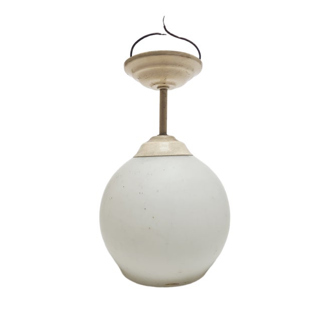 Postmodern Communist Pendant Lamp, Poland, 1970s, in Very Good conditions. Designed 1970 to 1979 European Plug (up to...