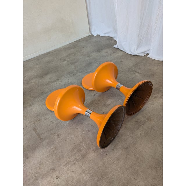 Vintage Mushroom Stool from Meblo, 1960s For Sale - Image 15 of 16