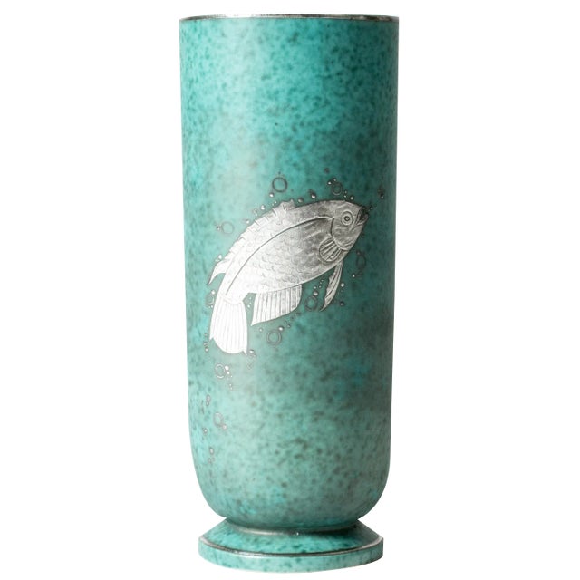 Argenta Vase by Wilhelm Kåge for Gustavsberg, 1940s For Sale