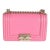 Pink Lambskin Lizard Small Boy Bag For Sale
