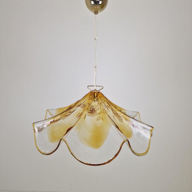 Large Murano Glass Pendant Lamp from La Murrina, Italy, 1980s For Sale - Image 15 of 15