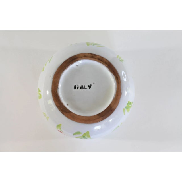 Mid 20th Century Italian Terra Cotta Glazed Planter For Sale - Image 5 of 6