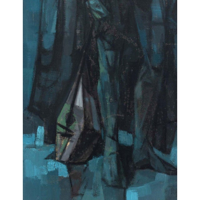 Late 20th Century Portrait of Napoleon Oil on Canvas, 20th Century For Sale - Image 5 of 6