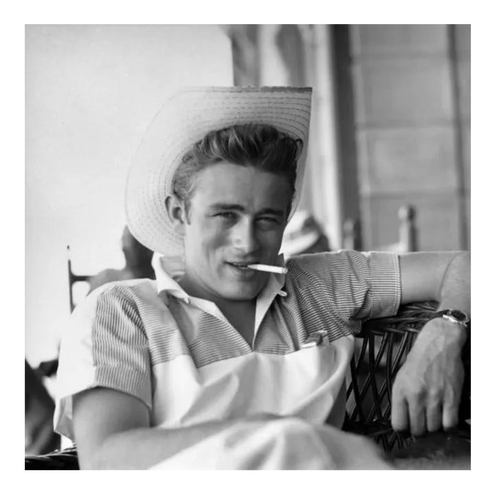 James Dean on Location for 