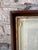 Mid 20th Century Vintage Textured Art in Original Frame For Sale - Image 5 of 18